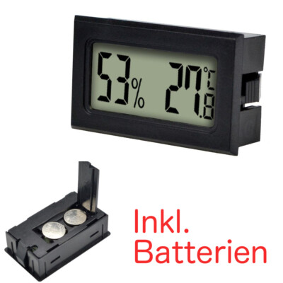 Mini Thermometer Hygrometer Thermo-Hygrometer Luftfeuchtigkeit Temperaturmesser