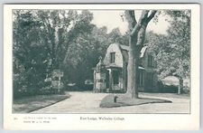 Wellesley Massachusetts~College~East Lodge Gate House~Small Cottage~c1905