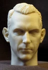 A62 Kevin Costner Eliot Nes UNPAINTED RESIN HEAD SCULPT ACTION FIGURES 1/6 scale