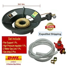 Pressure Gas High Burner SCG Wok Cooker Stove KB5 Thai Camping Picnic Cooking