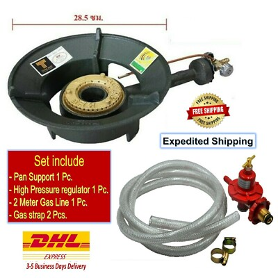 #ad Pressure Gas High Burner SCG Wok Cooker Stove KB5 Thai Camping Picnic Cooking $168.90