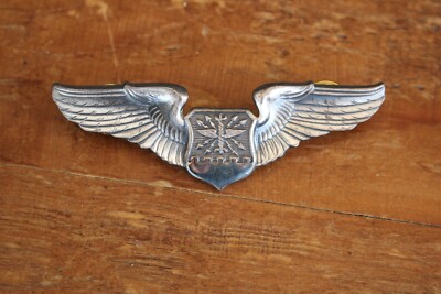Original Vintage US AIR FORCE NAVIGATOR WINGS BADGE 3-Inch | eBay