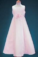 CLOSEOUT FLOWER GIRLS PINK WEDDING PAGEANT PARTY DRESS SIZE 8