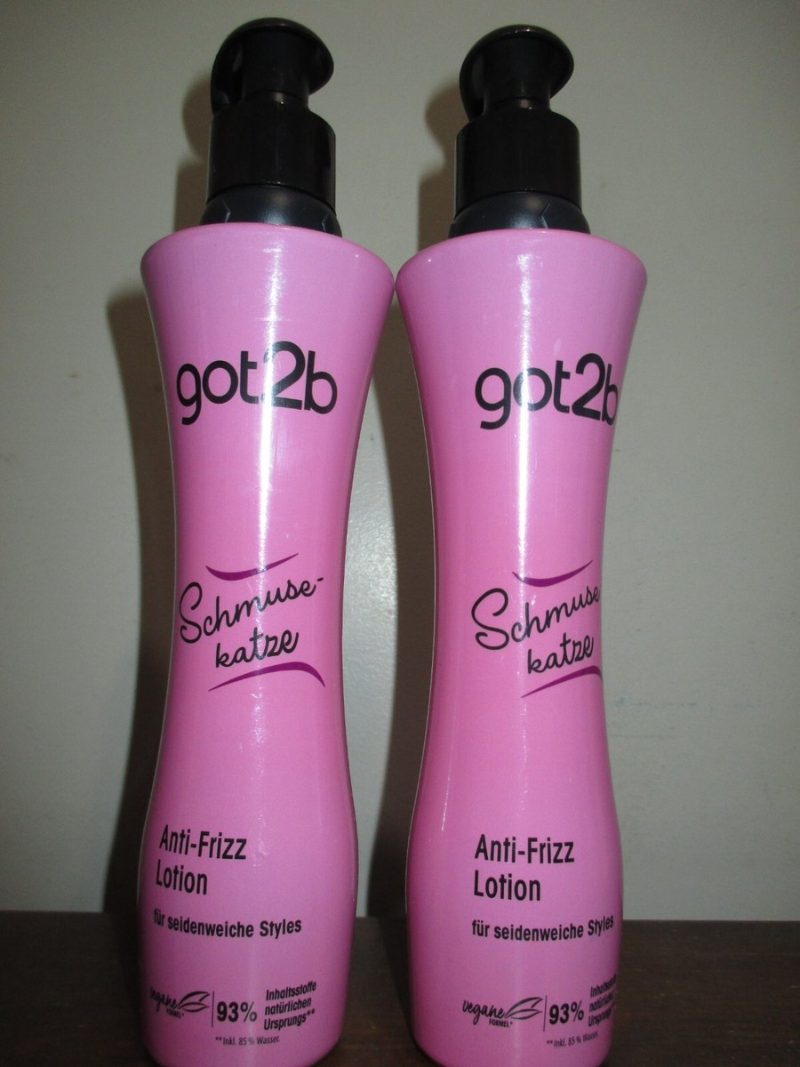 2x Schwarzkopf Got2b anti frizz Lotion 6.8 Oz (200 ml) | eBay