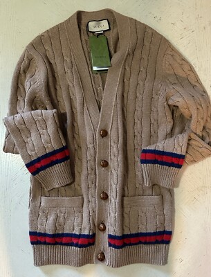 Gucci Long Cardigan Sweater GUCCI ジップアップカーディガン GUCCI
