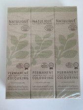 NATULIQUE Ammonia FREE Permanent Hair Color Lot Of 3 Light Blonde 8.0