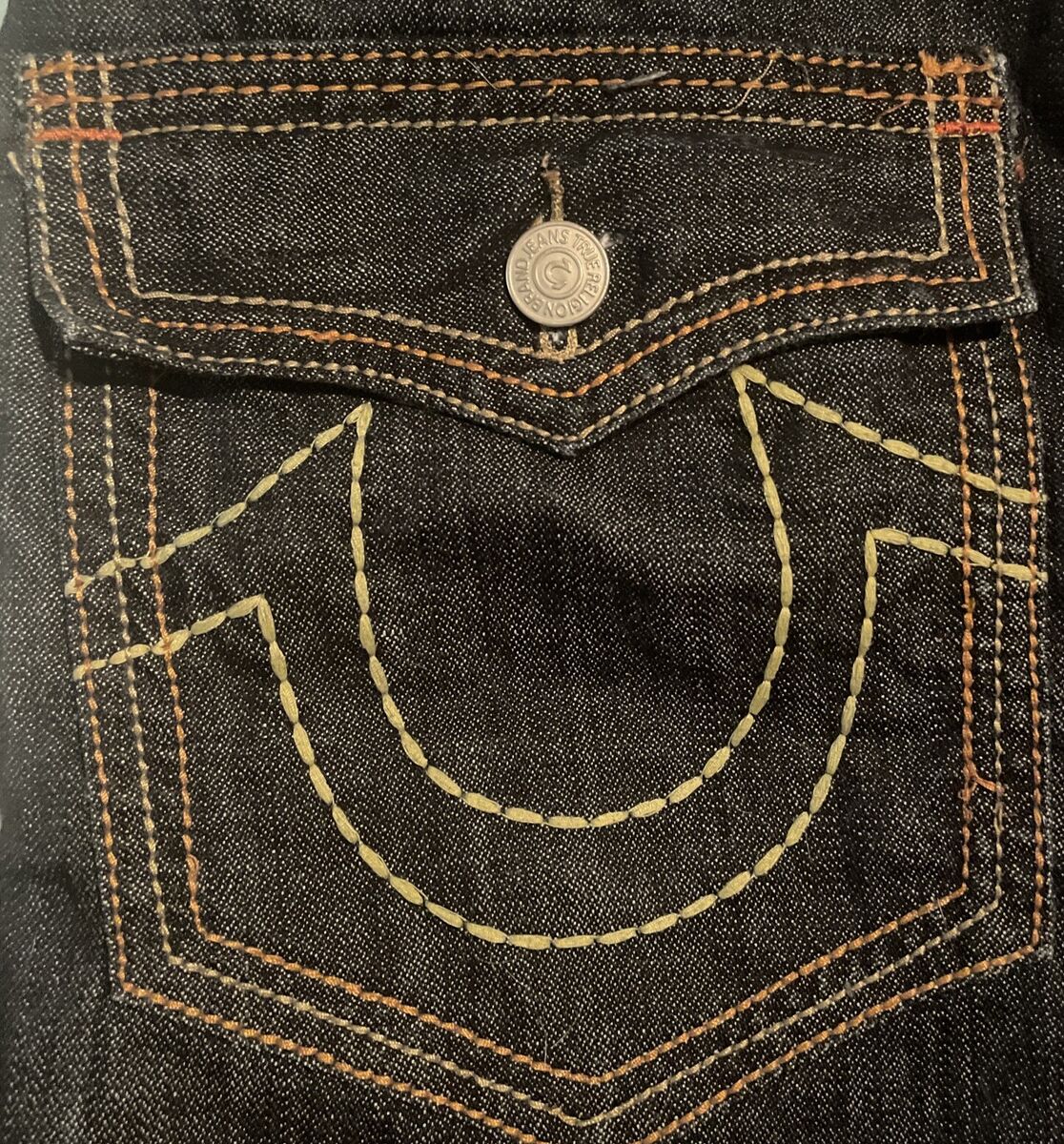 True Religion World Tour Joey Jeans-MB3 Stitch 5Pocket-Dark True Religion World Tour Joey Jeans-MB3 Stitch 5Pocket-Dark