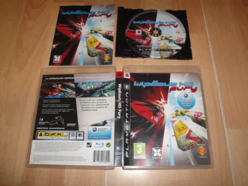 WIPEOUT WipEout HD FURY FOR SONY PLAY STATION 3 PS3 GOOD USED CONDITION