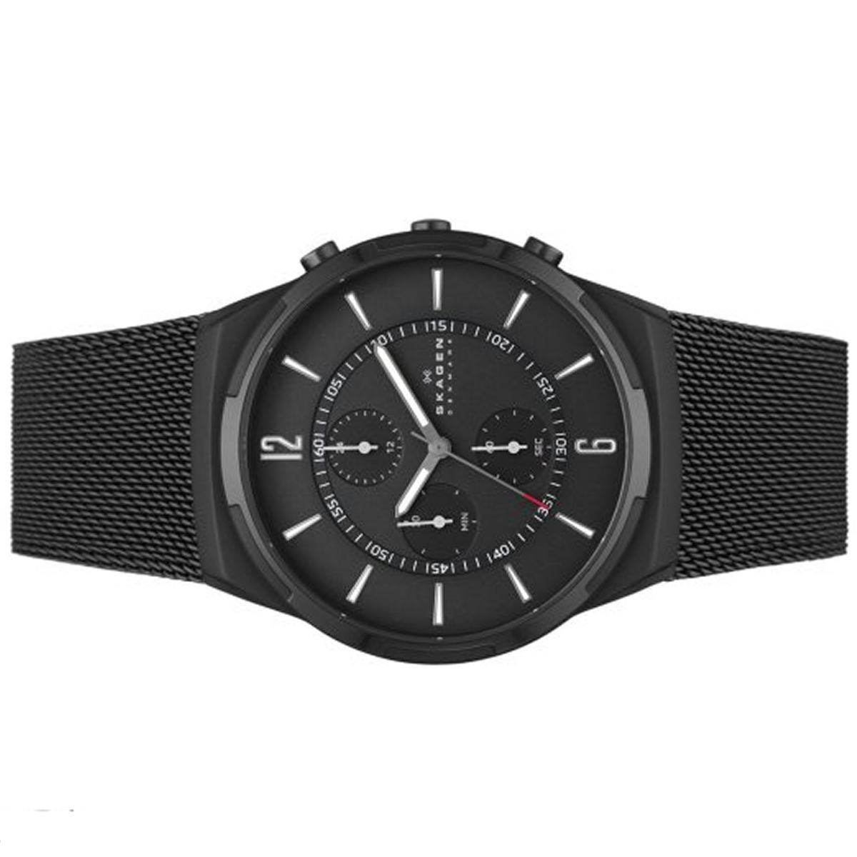 herren armbanduhr skagen armbanduhr schwarz