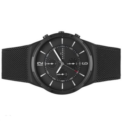 Skagen Men's Watch Chronograph MELBYE Stainless Steel SKW6802 | eBay