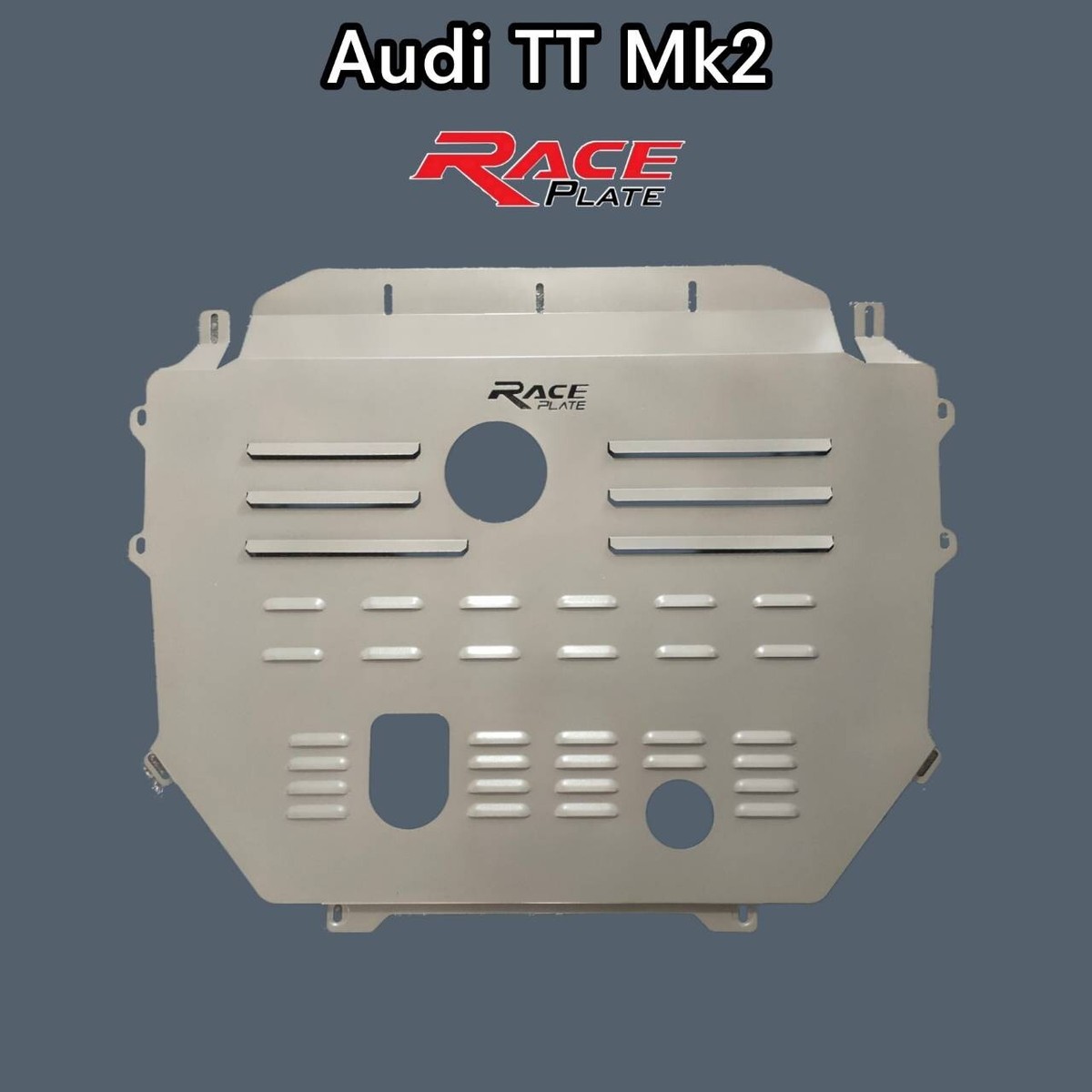 Audiアルミパネル 2006-2014 Audi TT Mk2 Aluminium Undertray Underpanel Skidplate