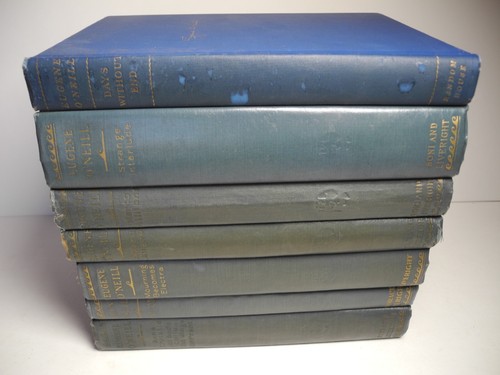 EUGENE O'NEILL 7 Book Set Lot 1920s Plays Dynamo Electra Lazarus Marco Decor Old - Picture 2 of 8