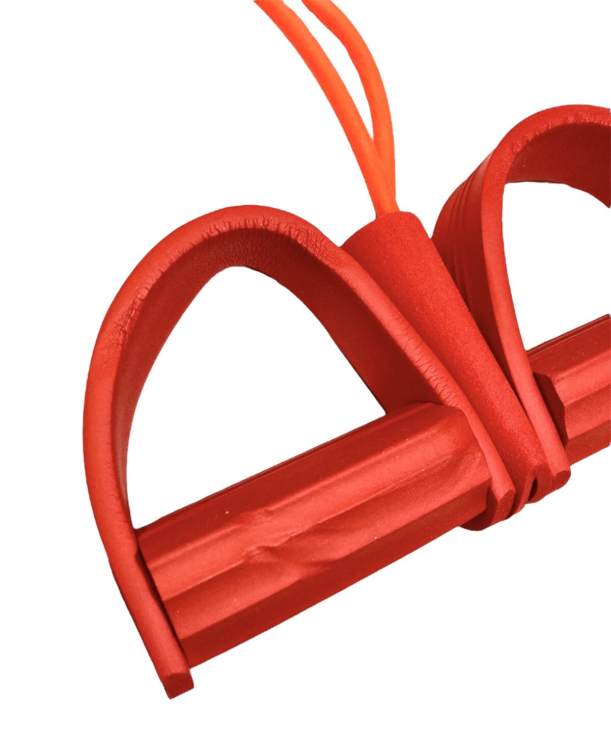 2Tube Foot Pedal Resistance Band Pull Up Exerciser eBay