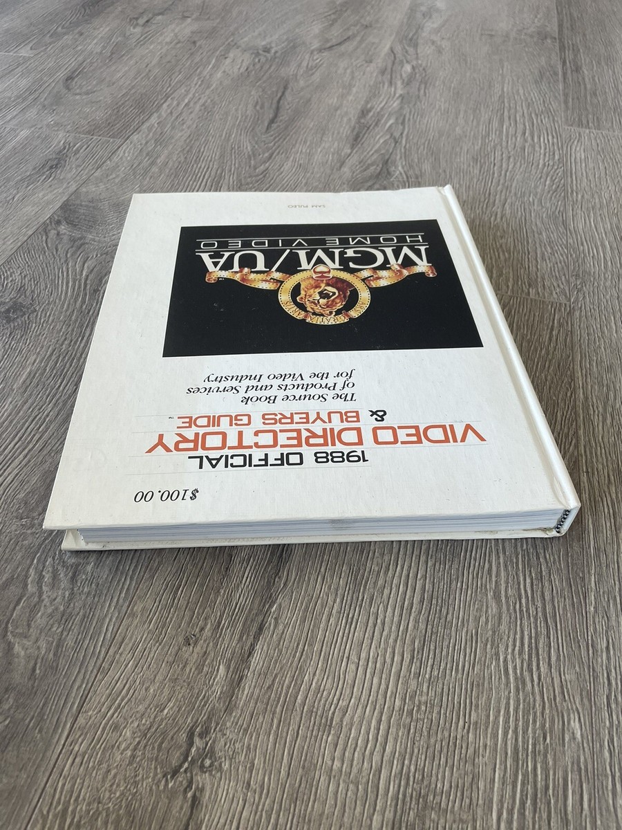 MGM/UA 1988 Home Video Directory Buyers Guide Transformers