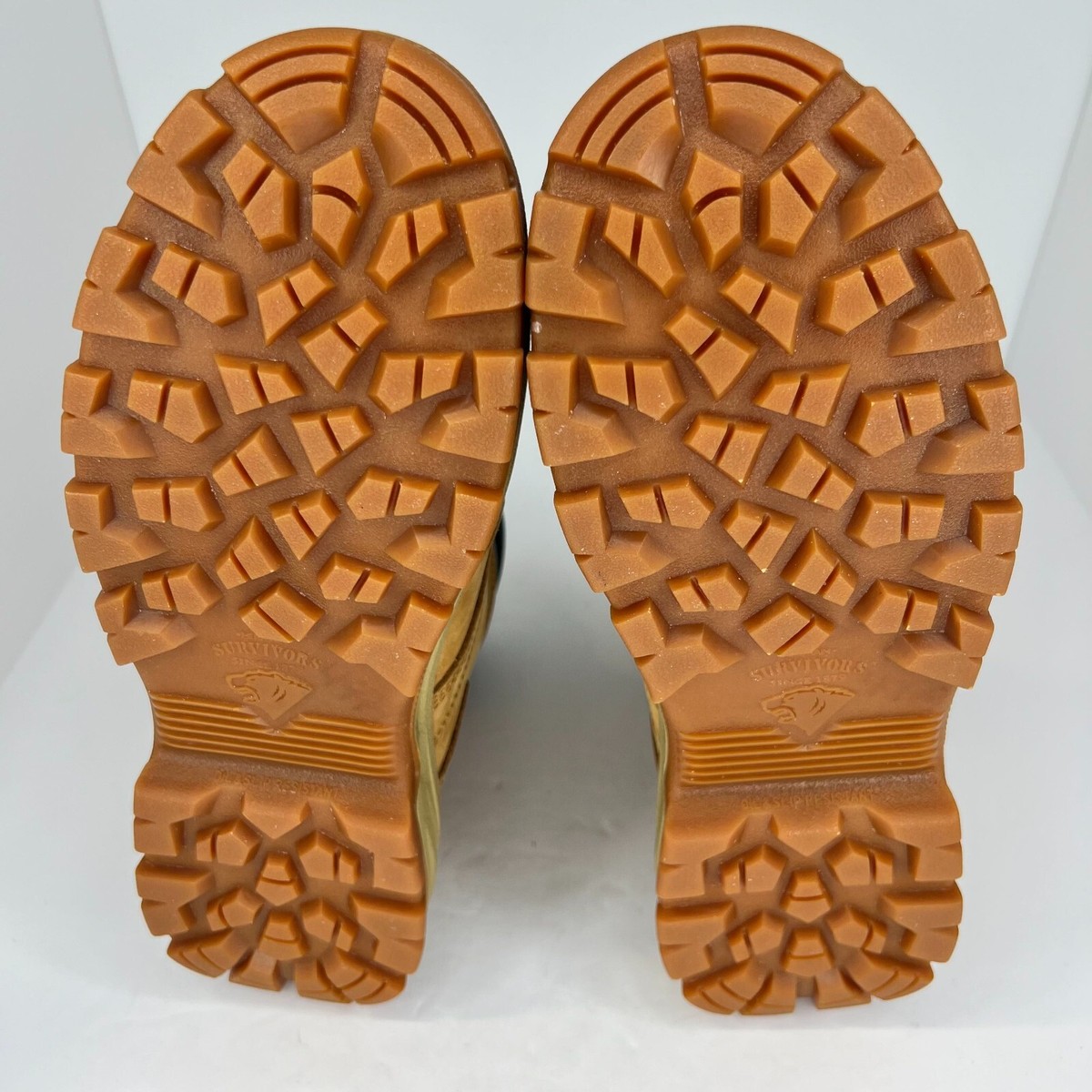 Herman Survivors Mens F2413-18 Brown Grizzly Steel Toe Size  display picture 1