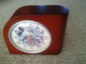 Mickey Mouse Vintage Poses Battery Operated Wood Executive Desk