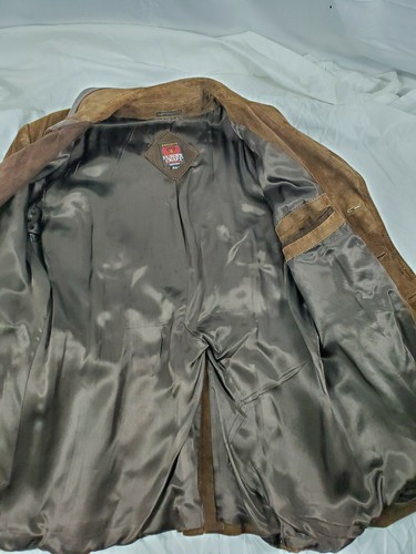 Vintage Exclusive Europe Craft Import Größe 46 Western Style Herren Braun Wildleder... - Bild 4 von 9