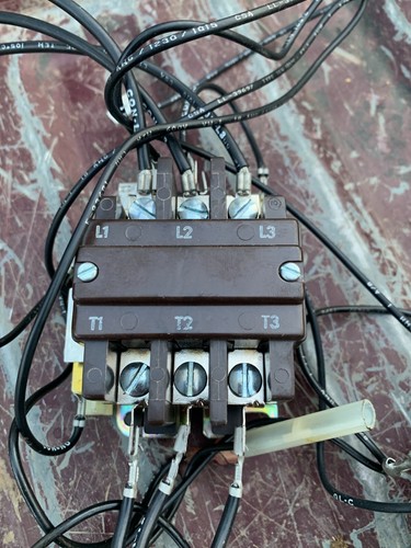 Genuine OEM Hobart Mixer H 600 wiring kit 3 pole switch 3 phase. Furnas - Picture 3 of 8