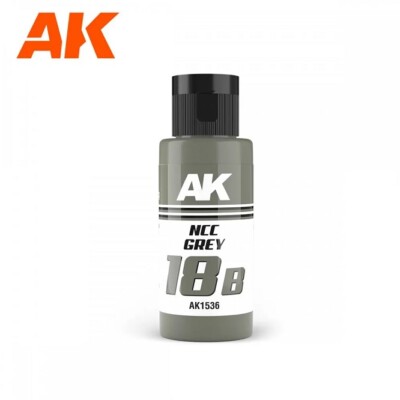 AK Interactive AK1536 - Dual Exo 18B - Ncc Grey 60Ml - Neu