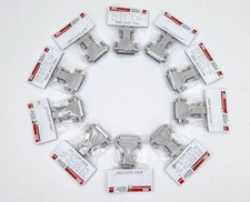 Lot Qty. 10 Adapter DB9M DB25M Serial RS232 AT Modem DB9 M Male to DB25 M Male