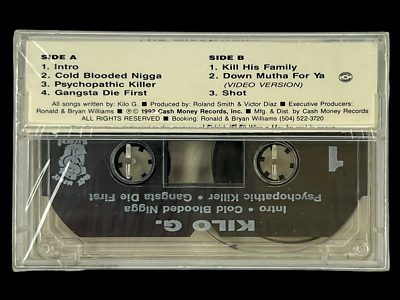 SEALED, Kilo-G – The Sleepwalker, Audio Cassette, 1st Edition, US
