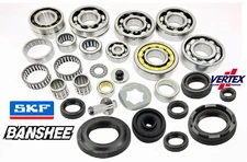 Banshee Bottom End Bearings Crank Trans Complete Motor Crankcase Bearing Kit Set