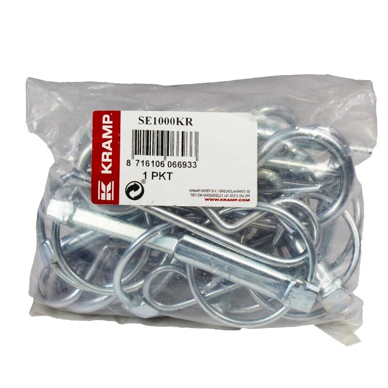 Blister spine a scatto e coppiglie per perni - Vario assortimento