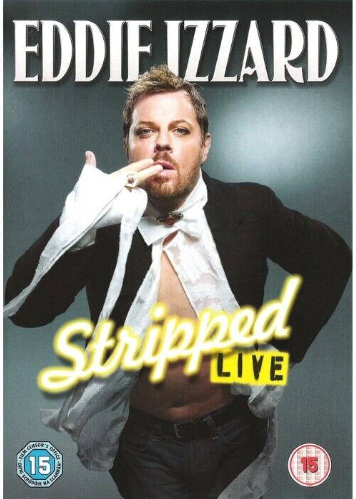Eddie Izzard: Stripped Live DVD (2009) FREE SHIPPING