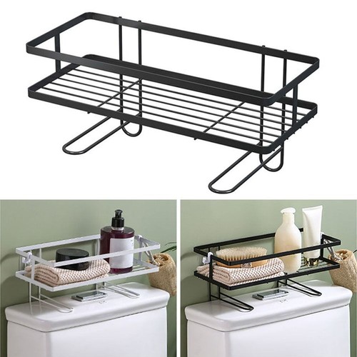 Iron Draining Shelf Wall Mounted Bathroom Organizer Durable Storage ...