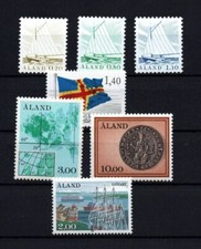 Aland Michel Numéro 1 - 7 MNH