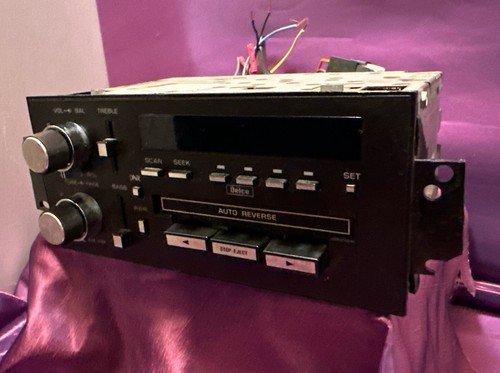 1988-1994 Camaro S10 Blazer Fiero Delco AM/FM Cassette Radio GM Silver Unit - Picture 3 of 8