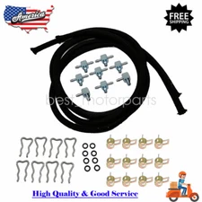 Fuel Injector Return Line kit &Clamps for Chevrolet GMC Duramax LLY LBZ LMM 6.6L