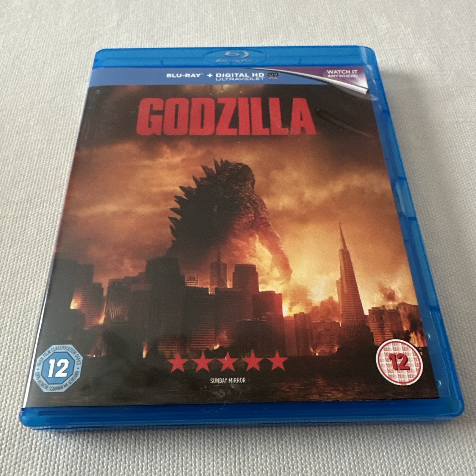 Godzilla (Blu-ray, 2014)