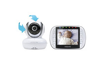 Motorola MBP36S Remote Wireless Video Baby Monitor Baby Monitor Remote Tilt Zoom