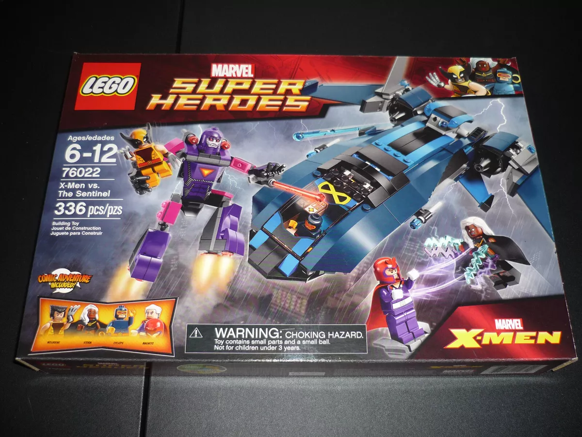 Lego Super Heroes 76022 X-Men vs. The Sentinel with Wolverine Magneto Storm  NEW