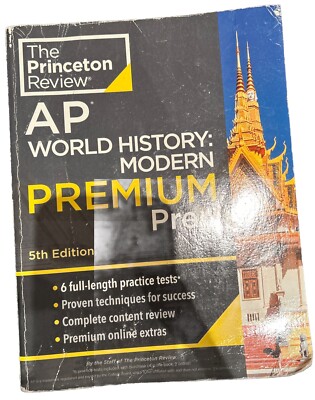 Princeton Review AP World History: Modern Premium Prep, 5th Edition by ...