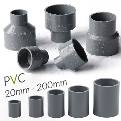 PVC Muffe, PVC Reduziermuffe, PVC-U Klebefitting Klebemuffe, PVC Muffe reduziert