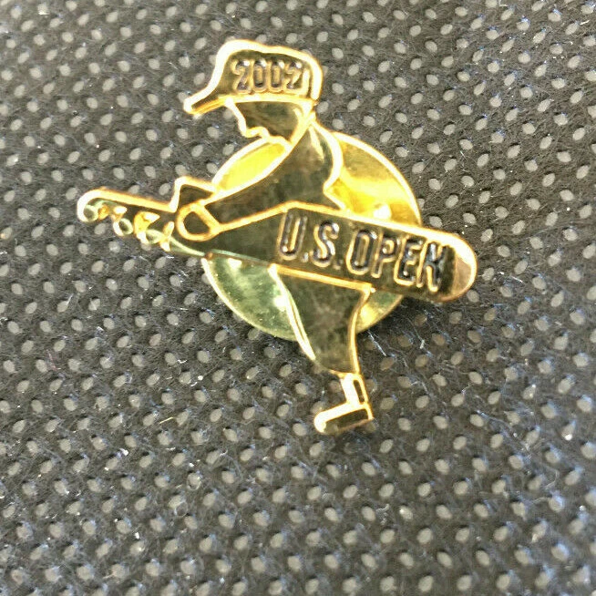 Juego de 4 pasadores de solapa/corbata de golf abiertos de Estados Unidos 2002 y 2009 - Pin Bethpage negro LE Foto 3 de 4