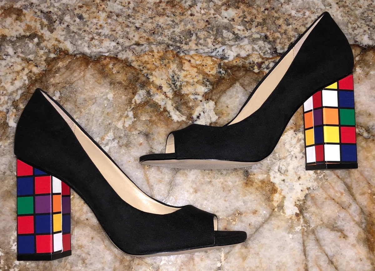 Katy perry rubik's cube heels sale
