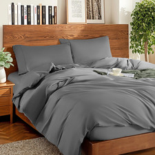 DEITAS 100 Cotton Duvet Covers - 1200 Thread Count, Luxury Egyptian Cotton Comf