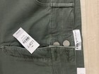 NWT WOMENS LOFT GREEN HIGH WAIST SKINNY JEANS SIZE 14 MADE & LOVED BUTTON — photo 4
