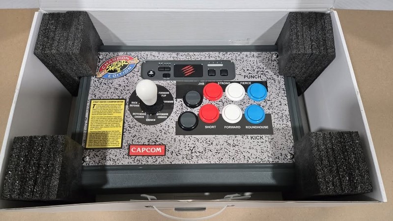 MAD CATZ Street Fighter V 5 T.E.S+ Arcade Fight Stick PS3 PS4 PC -CUSTOMIZED-