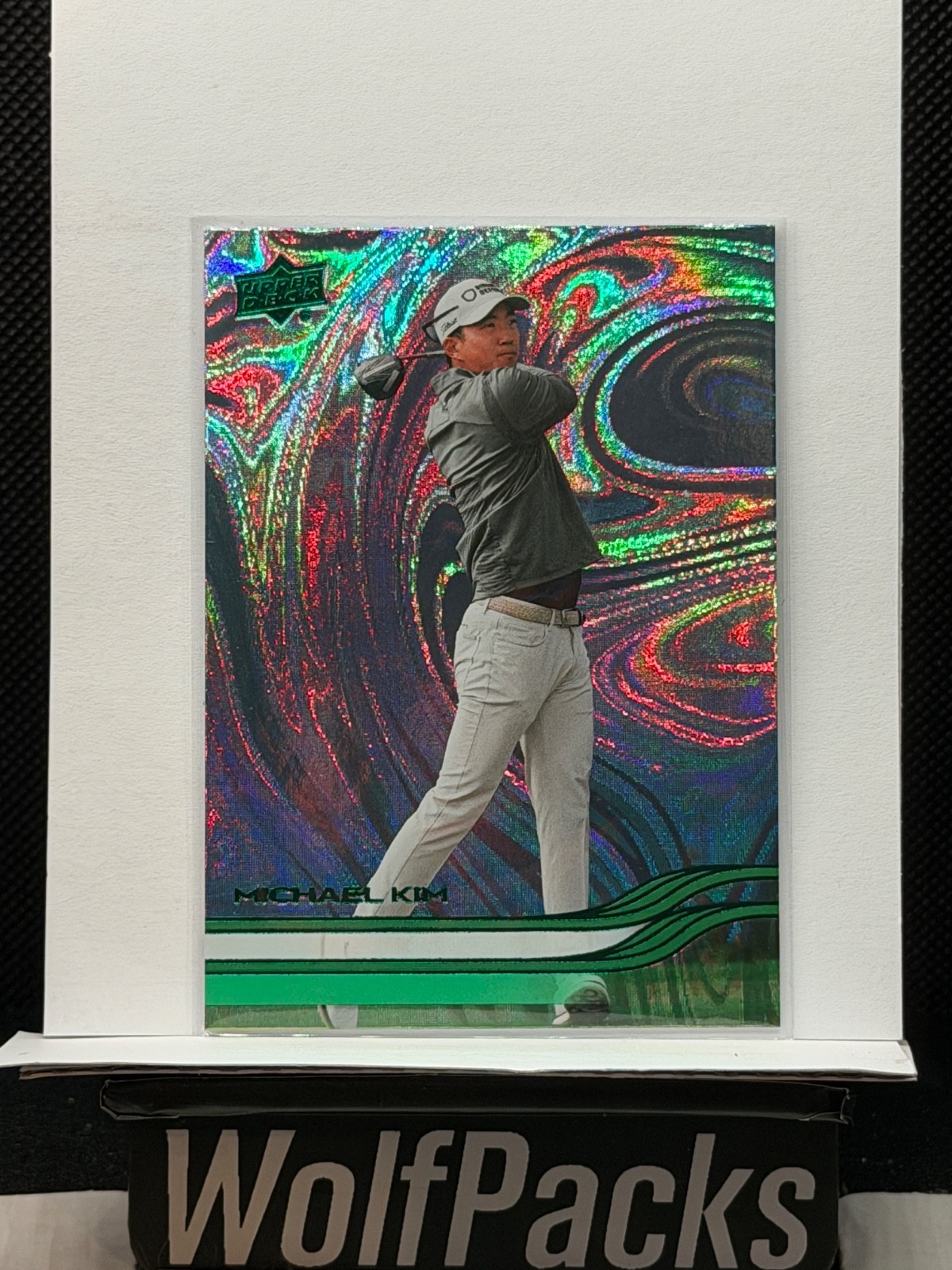 2026 Upper Deck Golf - Michael Kim #6 Green