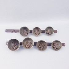 Antique Brass Door Bells, Carriage Bells / Sleigh Bells - Horse Harness