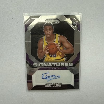 2026 Panini Prizm Signatures Eric Dixon Autograph Los Angeles Lakers #SIG-DIX