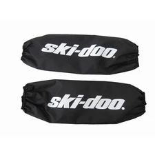 Ski-Doo New OEM Black Front Shock Protector Sleeves, Pair, 861775600, 860201128