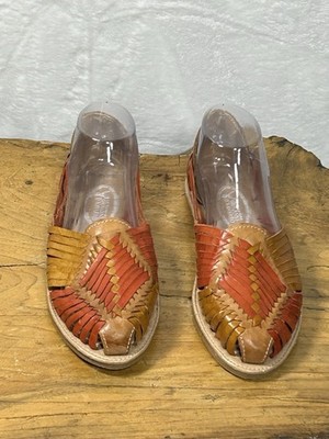 Giovanni D Navarro Multi Colored Western Artsy Women s Size 9 Hurache Shoes