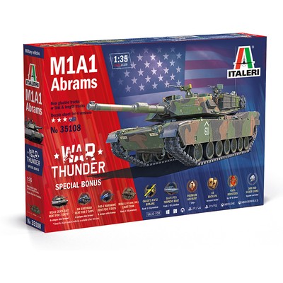 M1A1 Abrams 1/35 Kit Italeri 35108
