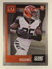 Tee Higgins 2020 Chronicles Score Update Rookie Silver #450 RC NM