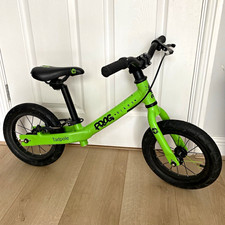 Frog Bikes Tadpole 12in Green/Black Balance Bike V-Brake Unisex Kids